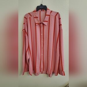 NWT striped blouse